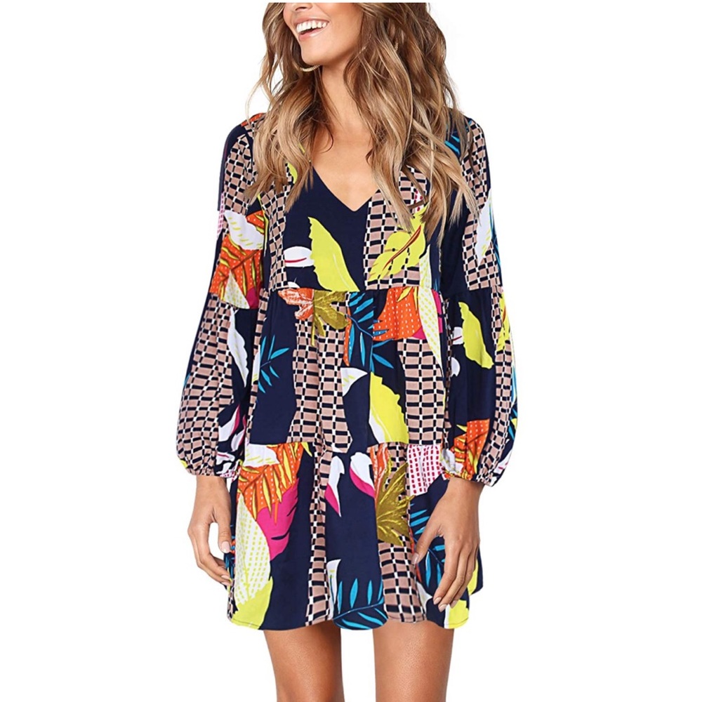 Printed Tunic Dress